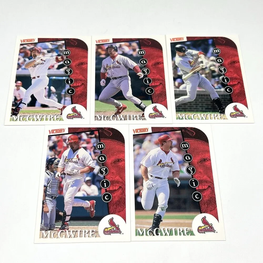 VTG Upper Deck Victory 1999 Mark McGwire MAGIC Cardinals Baseball Cards LOT of 5